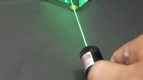 Refraction of light through a glass slab