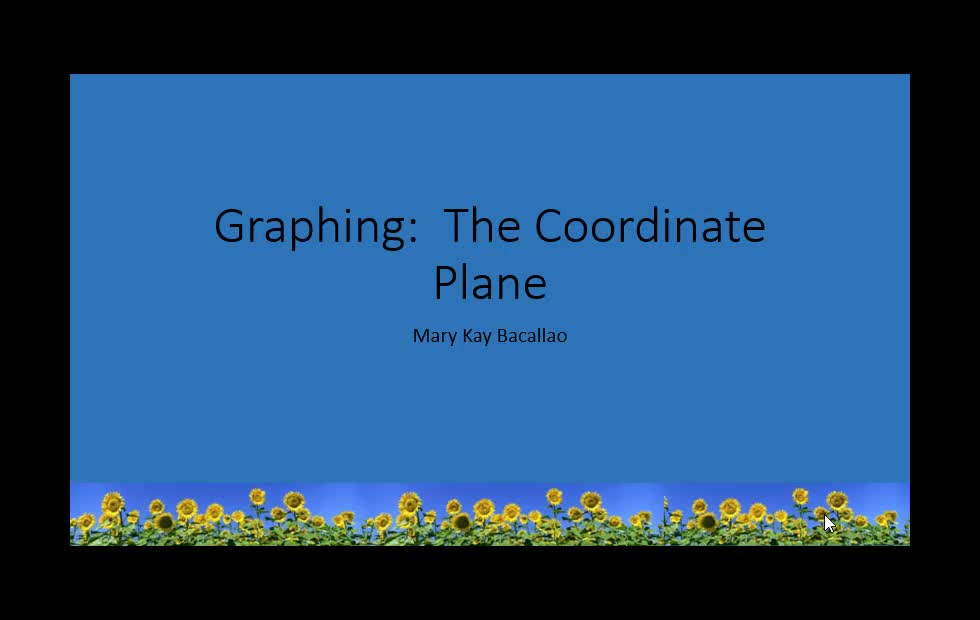 Coordinate Graphing