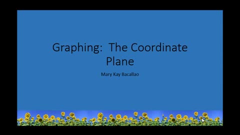 Coordinate Graphing