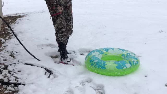 Snowed in too long in Texas