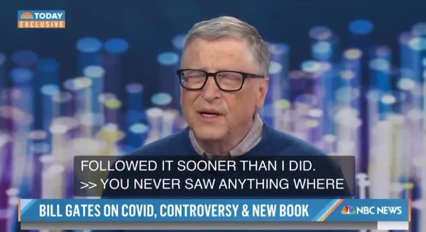 Bill Gates Asked Again About His Business With Pedophile Sex Offender Jeffrey Epstein