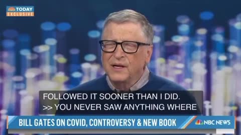 Bill Gates Asked Again About His Business With Pedophile Sex Offender Jeffrey Epstein