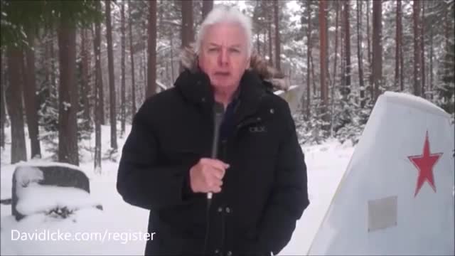 David Icke Talks Anti Russian Agenda, Outside Of A NATO Air Base