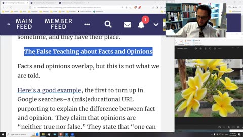 Some Opinions Are Facts!