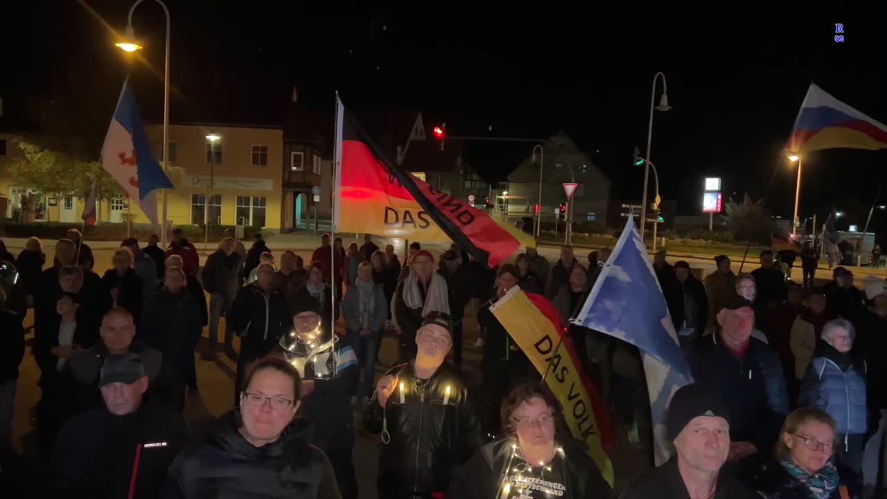 Wolgast - Redebeitrag von Andre von (wir wollen bleiben) 25-10-2022