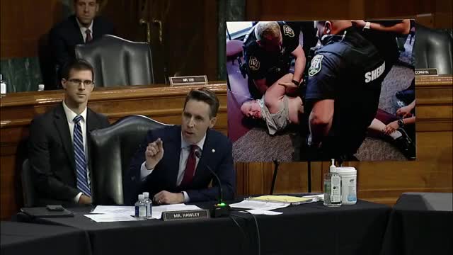 'Maybe This Will Refresh Your Memory': Hawley Presses AG On Dad Arrested At School Board Meeting