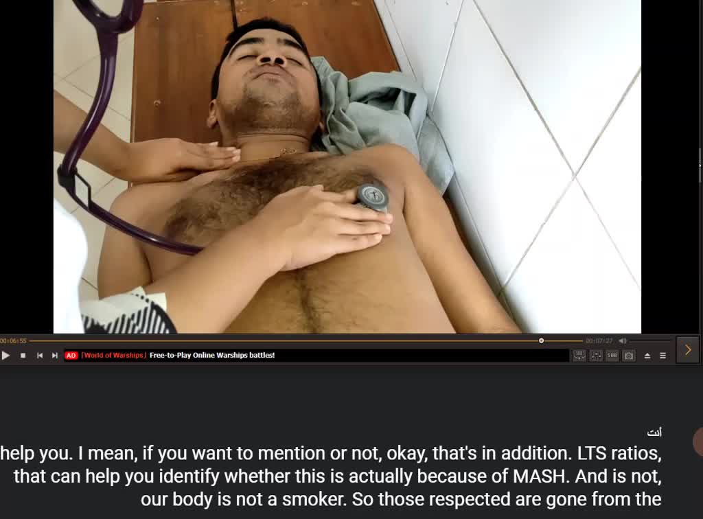 ST5.30 year old man with abdominal pain Discussion