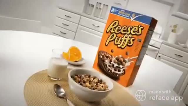 The Ultimate Reese's Puffs Commercial! (Without Sound)
