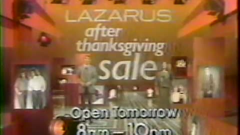 November 22, 1984 - Lazarus After Thanksgiving Sale