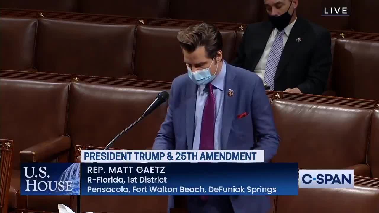 Matt Gaetz On Dems Pursuing Impeachment: "They Want To Show You They Can Still Tear Things Down"