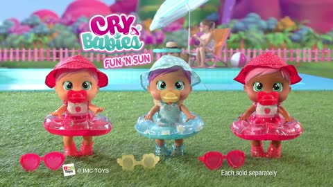 NEW TOY✨ FUN N SUN 🌞😁 CRY BABIES 💧 TOYS for KIDS 🧸