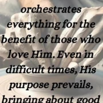 Romans 8:28 - And we know that in all things God works for the good of those who love Him...