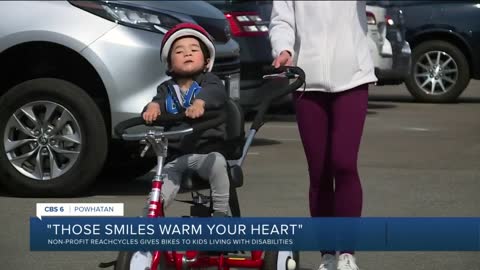 More kids gifted adaptive bikes_ ‘Smiles warm your heart’