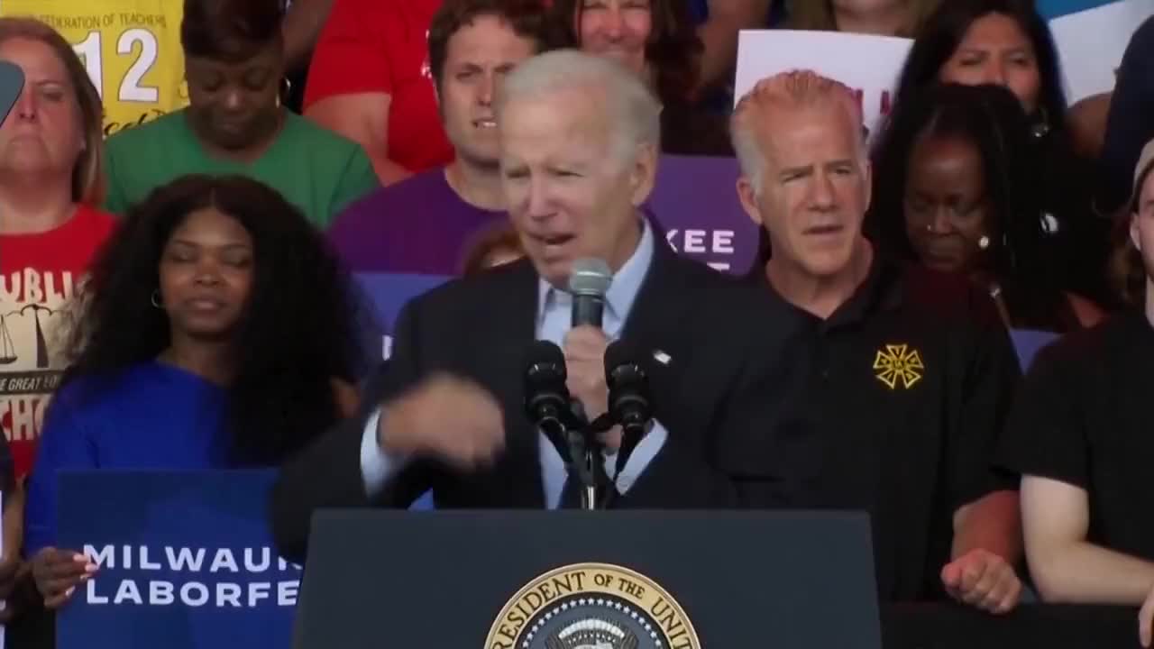 Biden LOSES IT - Shakes Uncontrollably While Shouting