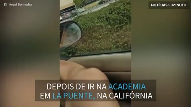 Homem filma cãibra bizarra na perna após treino