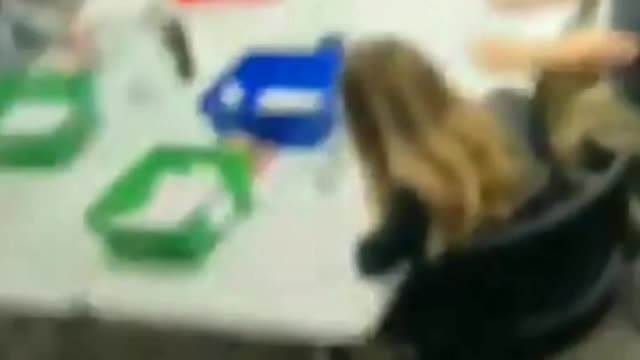 MORE Voter Fraud - Poll Worker Marking Ballots