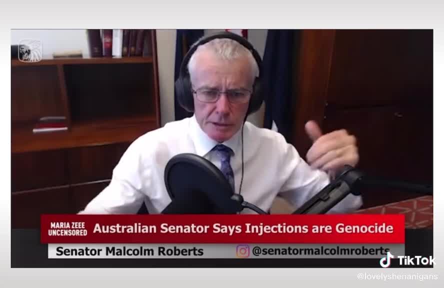 Australian senator Roberts tell you how WEF would control your life