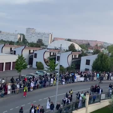 Argenteuil, France: Conquered - 'Allahu Akbar' Screams Marks the end of Ramadan in France