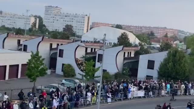Argenteuil, France: Conquered - 'Allahu Akbar' Screams Marks the end of Ramadan in France
