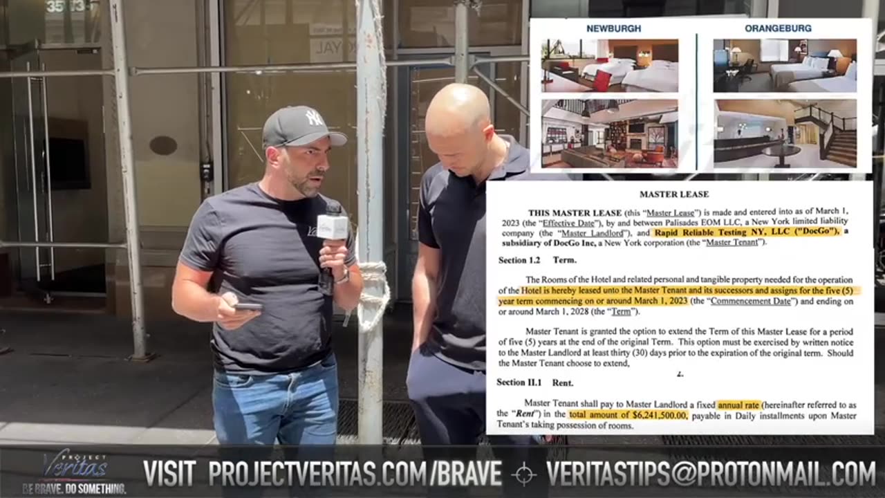 Project Veritas - 77 WABC's Curtis Sliwa Reacts to Veritas' #MillionsForMigrants Report