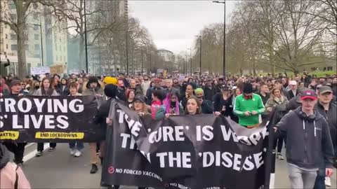 BREAKING : From UK To Netherlands People March For FREEDOM!!