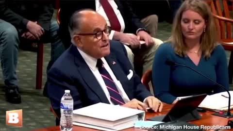 Rudy laying down the fraud....