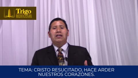 Cristo Resucitado hace arder nuestros corazones