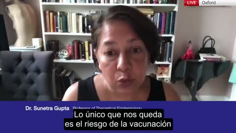 Dra. Sunetra Gupta sobre vacunar a Niños contra el Covid-19 - 28-10-2021