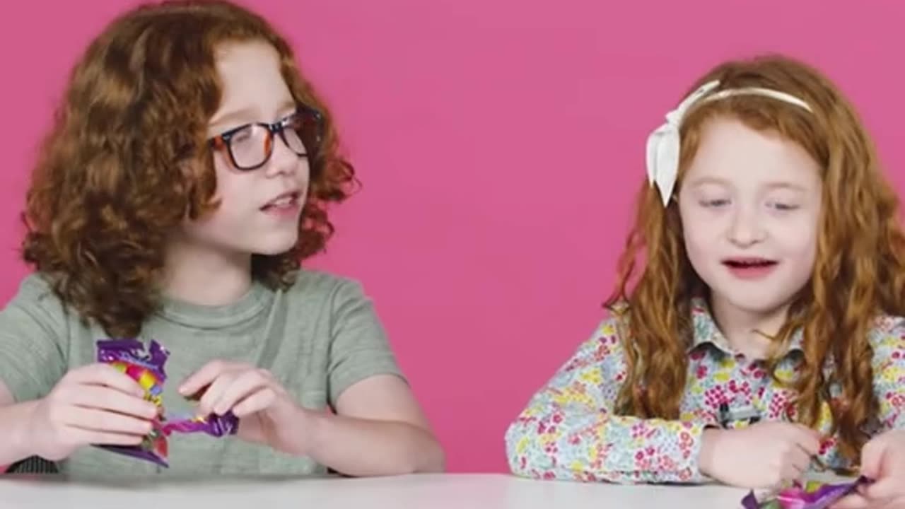 Baby kids try snacks of Pakistan