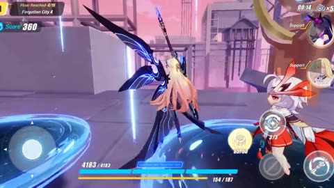 Honkai Impact 3rd - Elysian Realm Real Difficulty W/ Palatinus Equinox Pt 1