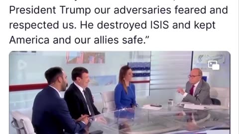 America was feared & respected with President Trump