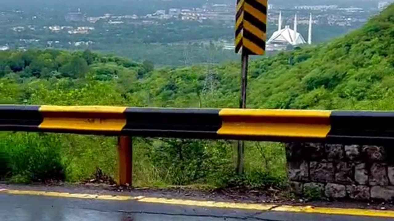 Faisal Masjid Islamabad view