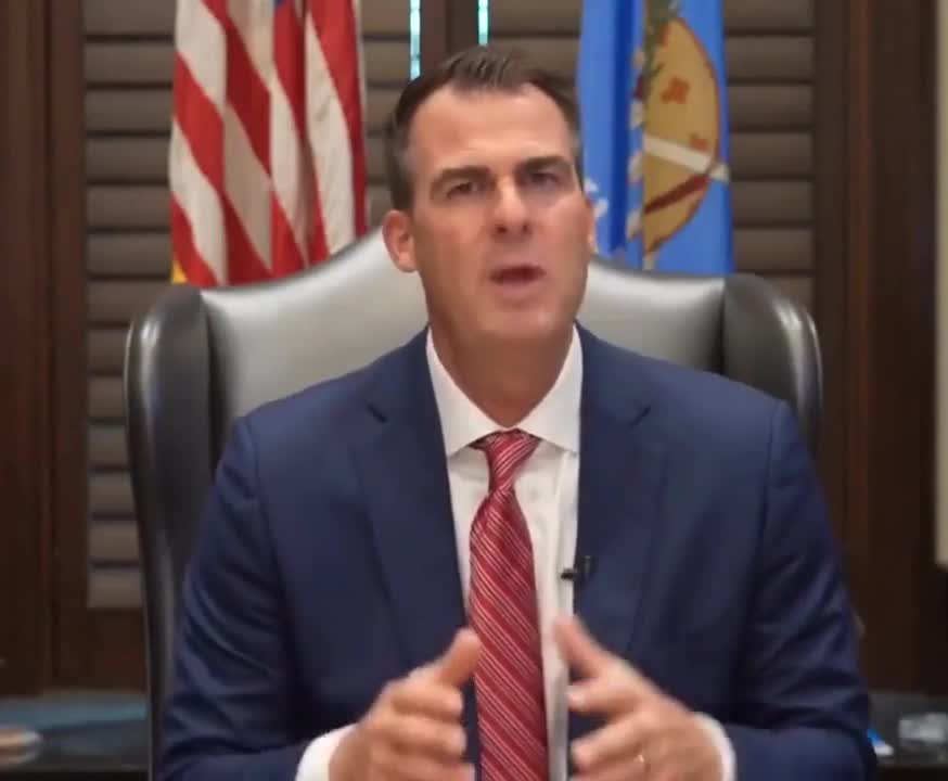 Kevin Stitt announces that he is going to sue Joe Biden over the vaccine mandate