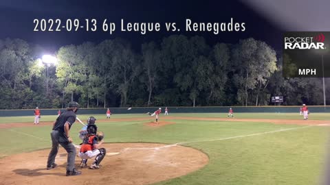 Dallas Tigers NE 12U AAA Caliendo - League 2022-09-13 Renegades