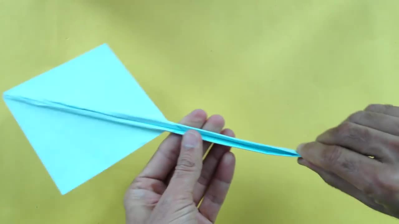 Paper Spear using A4 sheet - DIY Origami Tutorial by Paper Folds