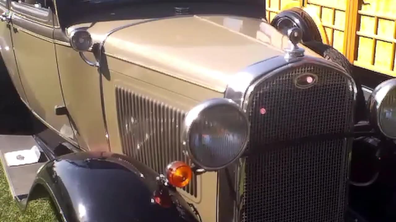 1931 Ford Model A Slant Window