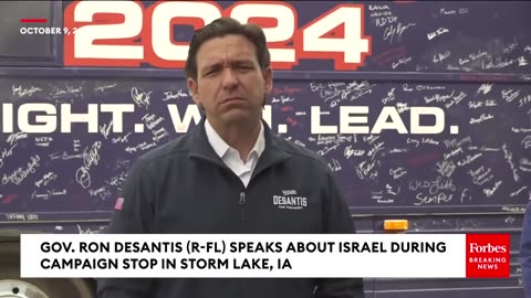 What A Joke- Ron DeSantis Fires Back At Mike Pence For Pointing Finger At Him After Israel Attack