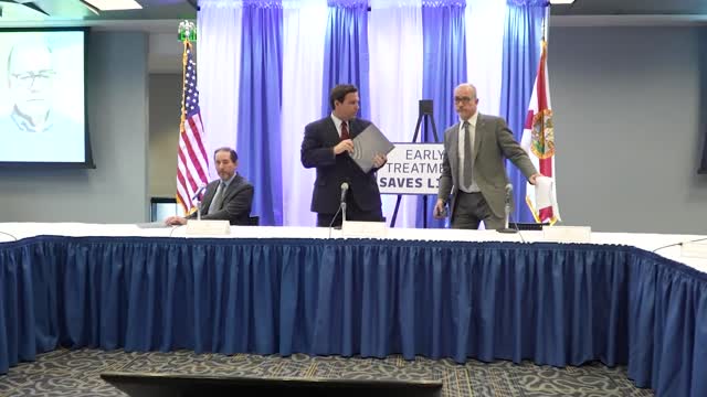 Governor Ron DeSantis Holds a Roundtable with Doctors and Patients in Miami, FL