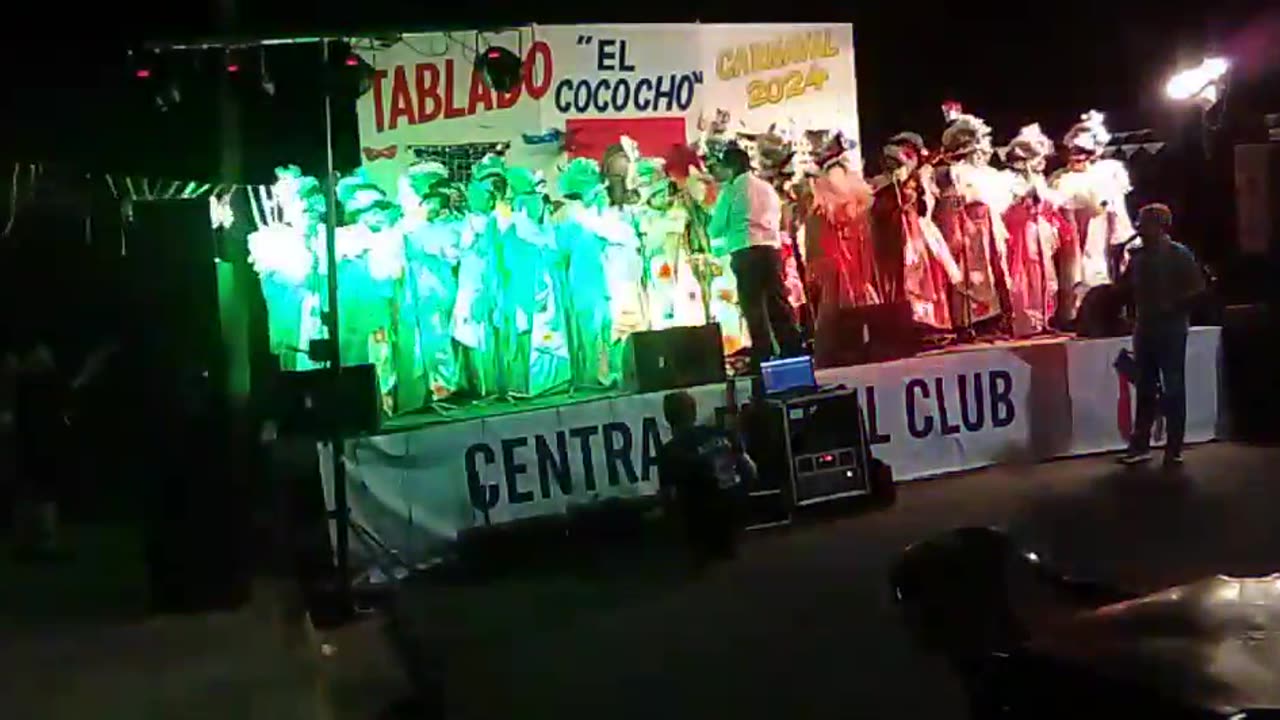 Murga "Los Aunténticos Pierrots" - Tablado "El Cococho", Tacuarembó, Uruguay (01/02/2024)