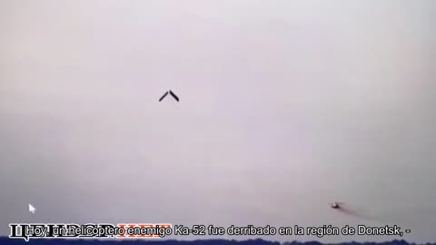 Hoy, un helicóptero enemigo Ka-52 fue derribado en la región de Donetsk - Comando de la Fuerza Aére