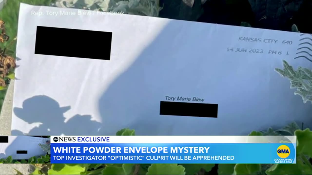 Kansas Bureau of Investigations chief reveals new clues in white powder investigation l GMA