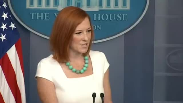 Jen Psaki debunks Republican claims and panic over vaccine ID requirements.