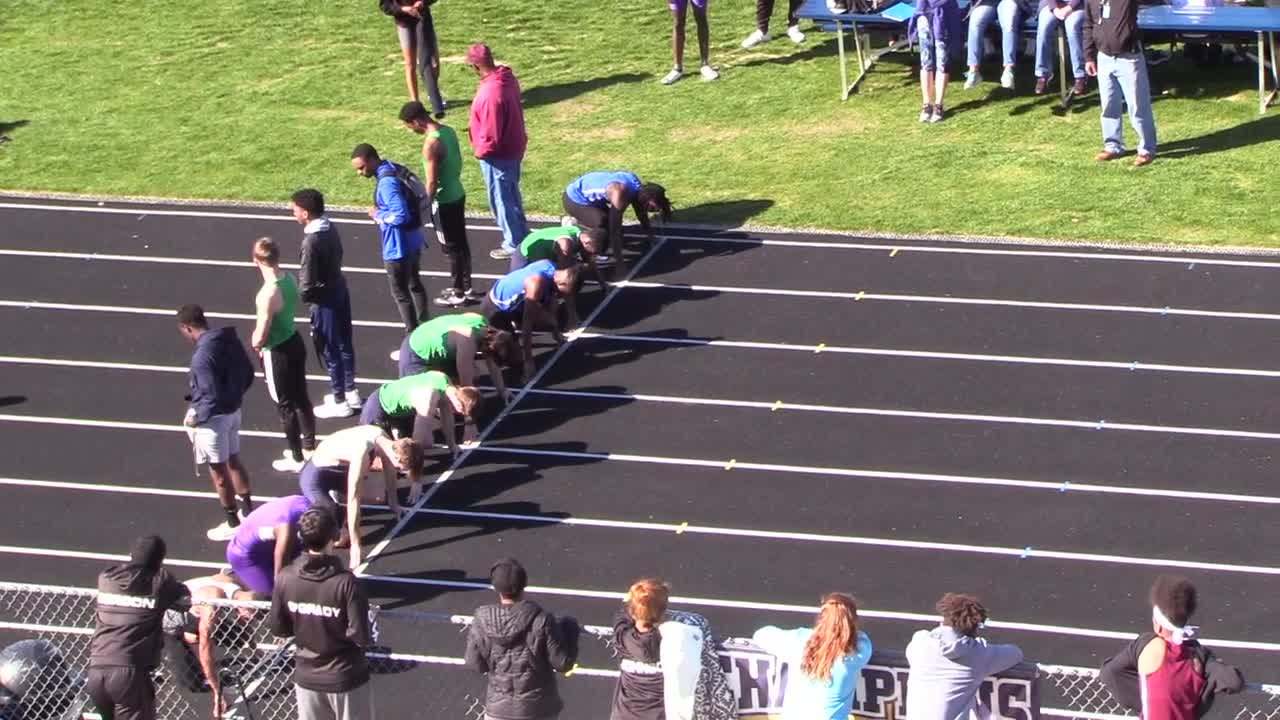 20190202 Charlotte City Championship - Boys 55 meter dash - Final