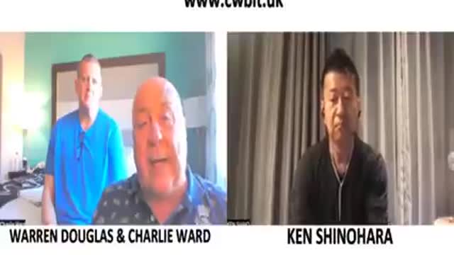 LIBERATING JAPAN TO THE TRUTH WITH KEN SHINOHARA, WARREN DOUGLAS - CHARLIE