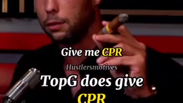 Andrew Tate Gives CPR