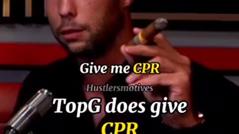 Andrew Tate Gives CPR