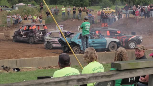 Demolition Derby at Carbon County Fair 2019