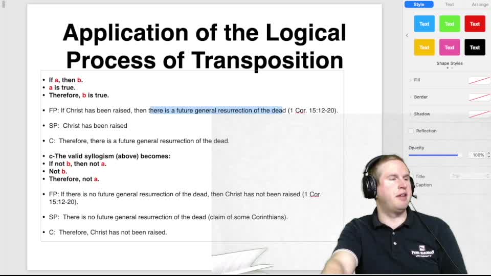 Hermeneutics 1 (Part 10-A) - ACU