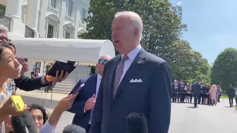Biden: "Americans should not be going to Ukraine."