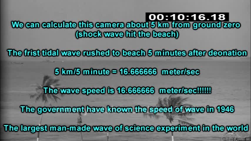 1946 The First man-made massive tsunami ever recorded in History